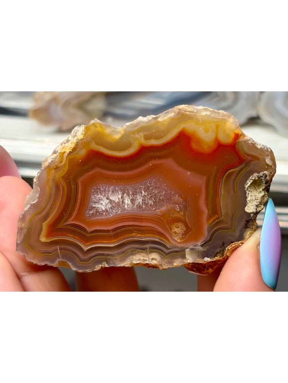 Laguna Agate from Mexico | Polished Banded Agate Specimen